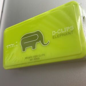 Midori paper clips D-clips Elephant